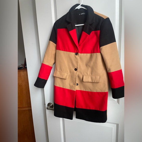 SHEIN Color Block Jacket - Picture 2 of 3